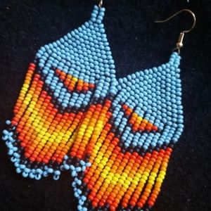 Native American styled dangle earings